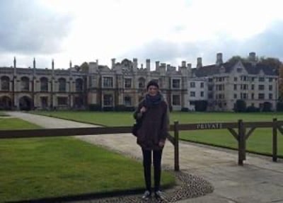 Elsa au pair i england