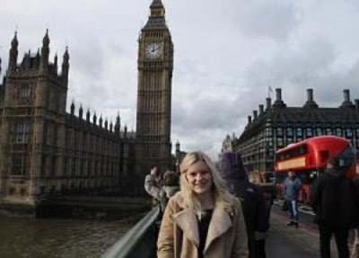 Kajsa au pair i england